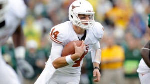 Texas is a 7.5 point favorite at BYU Saturday. The line opened at 4.5. 